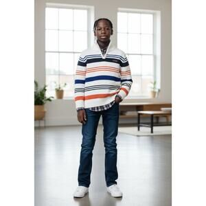 IZOD Boys Outfit Size 7 | Sweater Shirt Jeans Set NWOT |